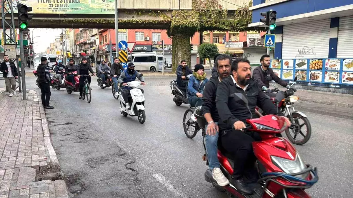 Adana’da Motosiklet Yoğunluğu Arttı